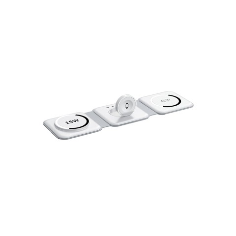 Travel Foldable Multi function Magnetic Wireless Charger 