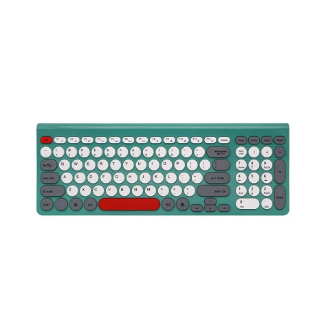 Round Keycap Mini Wireless Keyboard