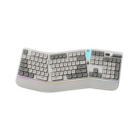 Hot Swappable Rgb Three Mode Wireless Keyboard